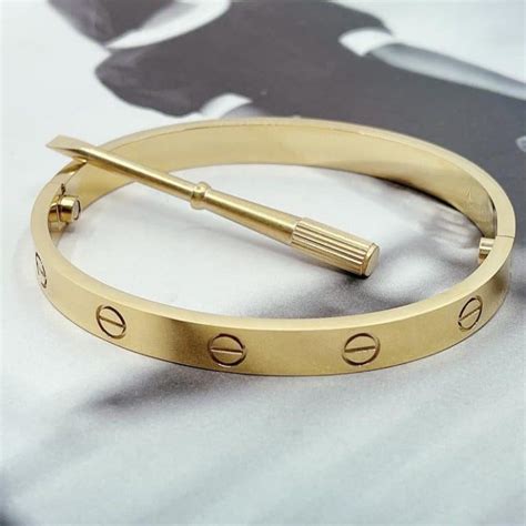 14kt gold bracelet cartier santos dupe|cartier love bracelet lookalikes.